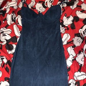 Navy blue dress